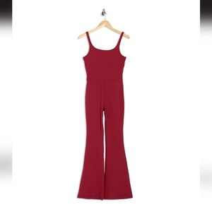 Felix Lux Ribbed Flare Leg Jumpsuit YOGALICIOUS - Size XS